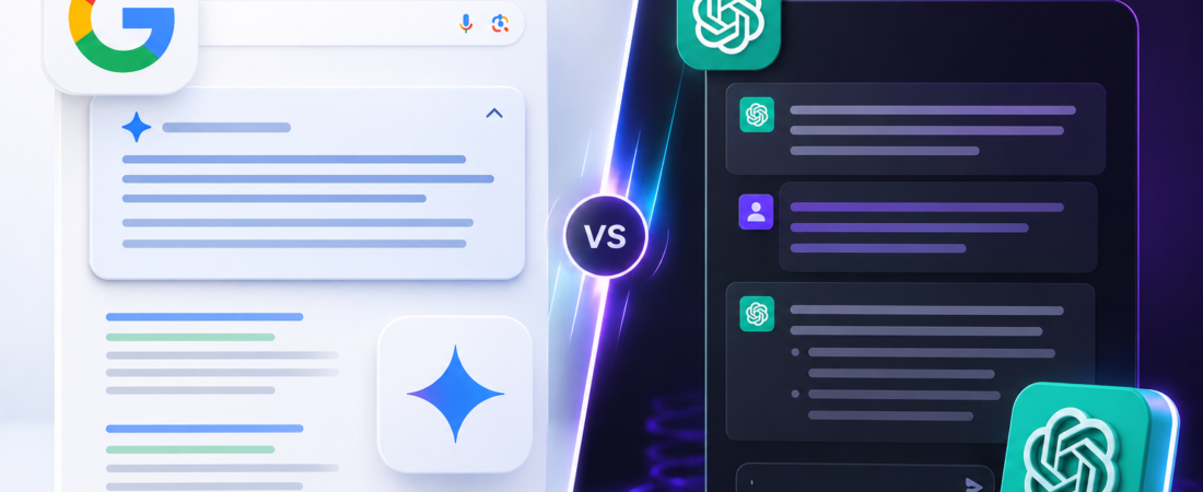 Google AI Overview vs ChatGPT: dónde tienes que posicionarte