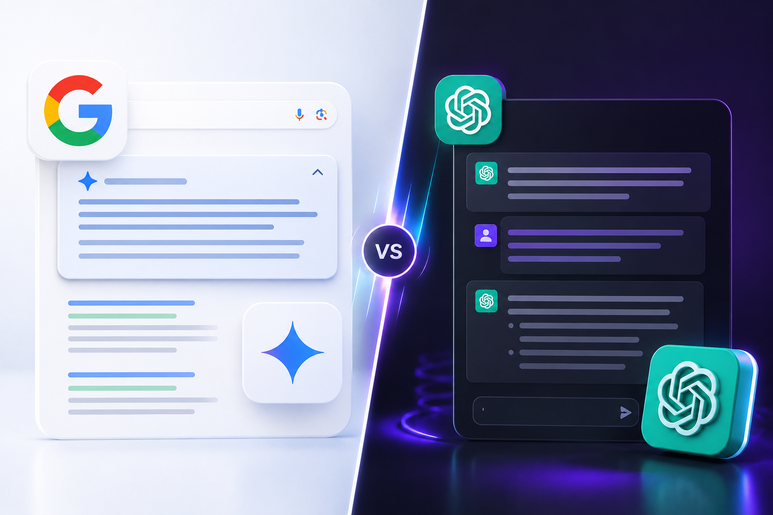 Google AI Overview vs ChatGPT: dónde tienes que posicionarte